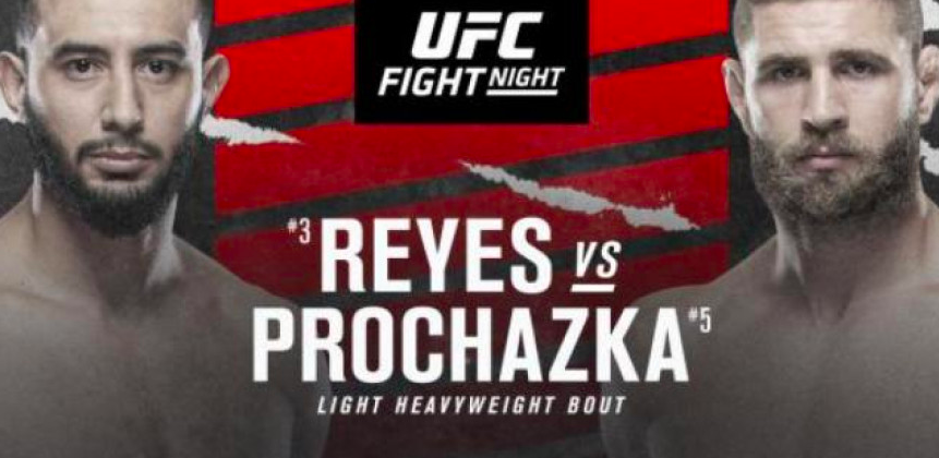 UFC Fight Night Reyes vs. Prochazka