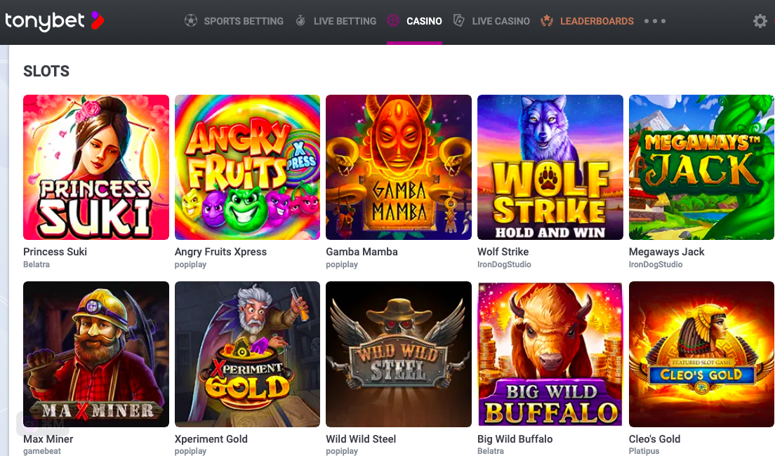 TonyBet Promo Code: Claim $350 Bonus (September. 2024)