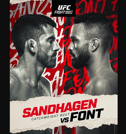 Sandhagen vs Font to headline UFC Nashville